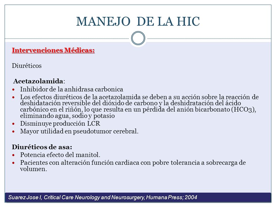 Acetazolamida para seudotumor cerebral Acetazolamida para seudotumor cerebral